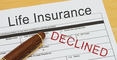 Life insurance declined