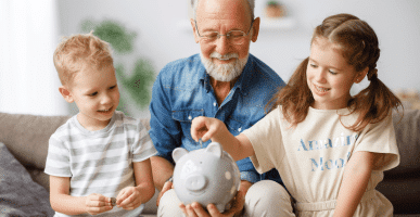 saving money for grandchildren