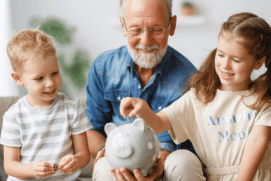 saving money for grandchildren