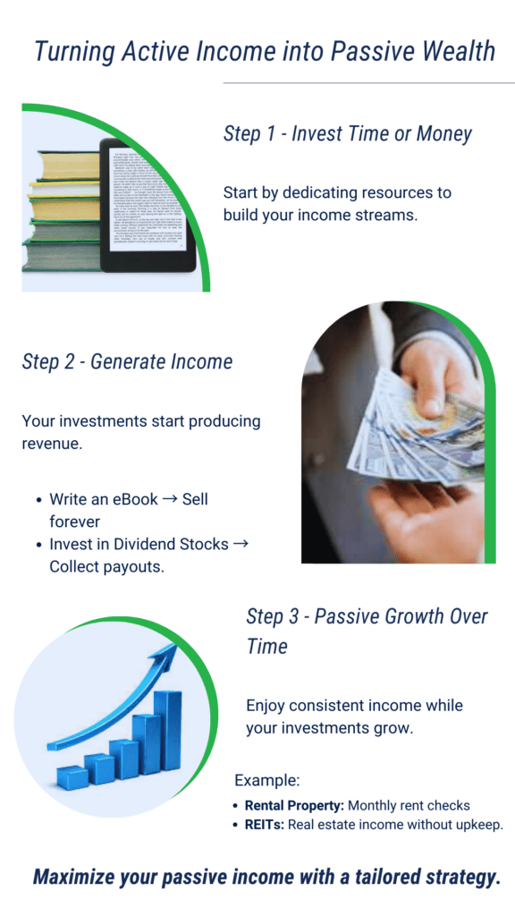 Turning Active Income Into Passive Wealth