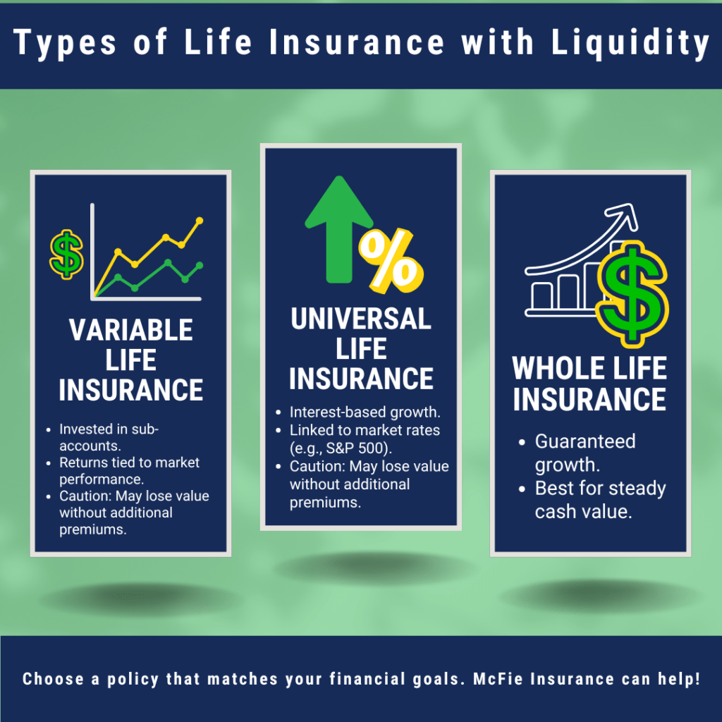 Types of Life Insurance with Liquidity