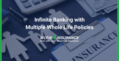Infinite Banking with Multiple Whole Life Policies